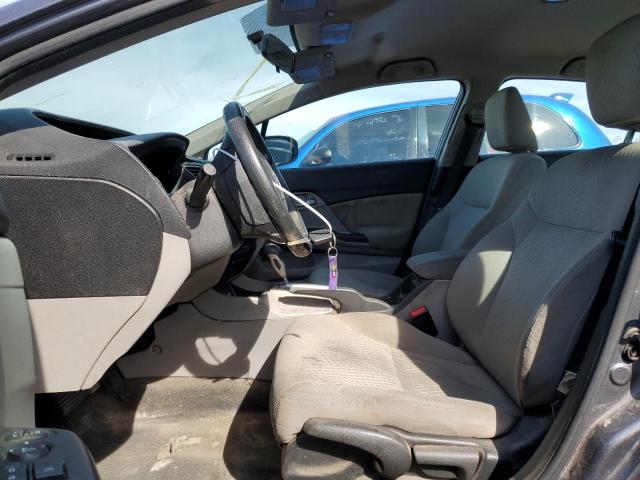 2HGFB2F45FH052479 - 2015 HONDA CIVIC LX GRAY photo 7