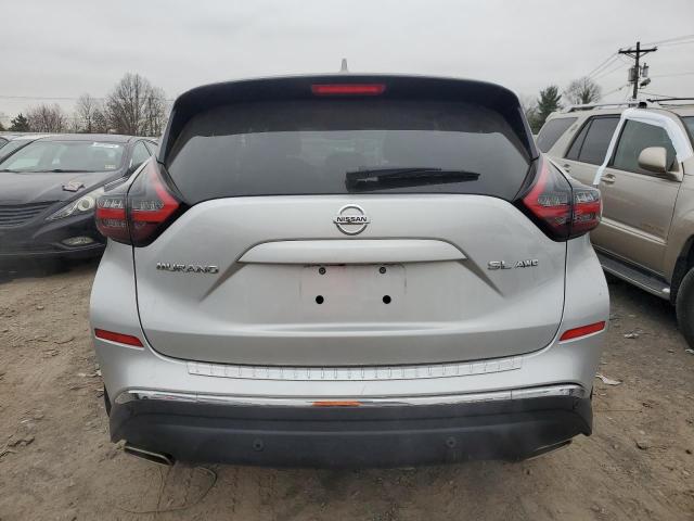 5N1AZ2CS8MC122852 - 2021 NISSAN MURANO SL SILVER photo 6