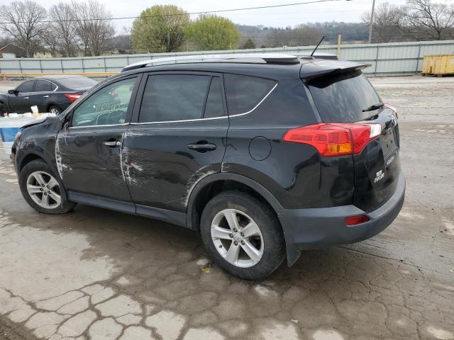 2T3RFREV5EW184143 - 2014 TOYOTA RAV4 XLE BLACK photo 2