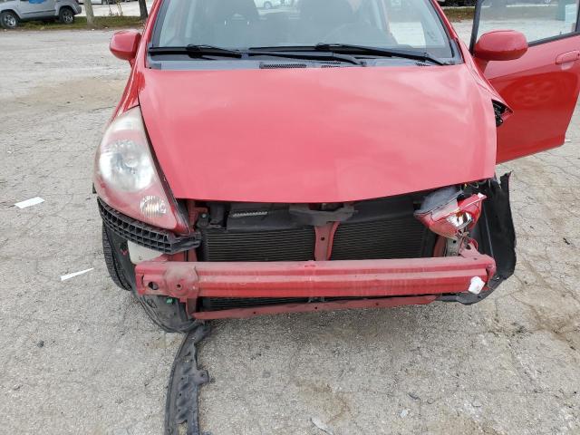 JHMGD38697S011721 - 2007 HONDA FIT S 红色 照片 11