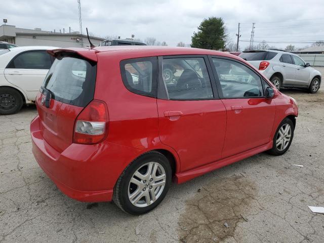 JHMGD38697S011721 - 2007 HONDA FIT S 红色 照片 3