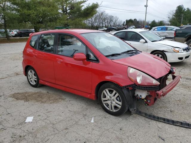 JHMGD38697S011721 - 2007 HONDA FIT S 红色 照片 4