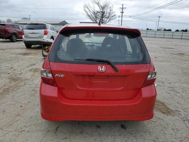 JHMGD38697S011721 - 2007 HONDA FIT S 红色 照片 6