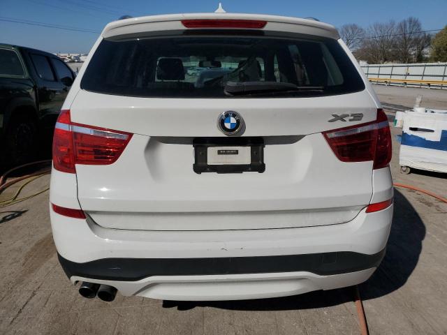 5UXWX9C50G0D71219 - 2016 BMW X3 XDRIVE28I WHITE photo 6