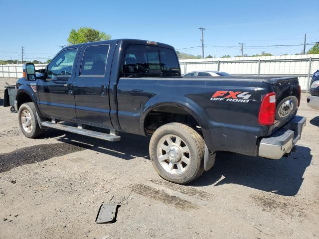 1FTWW3BR2AEB00191 - 2010 FORD F350 SUPER DUTY BLACK photo 2