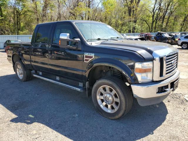 1FTWW3BR2AEB00191 - 2010 FORD F350 SUPER DUTY BLACK photo 4