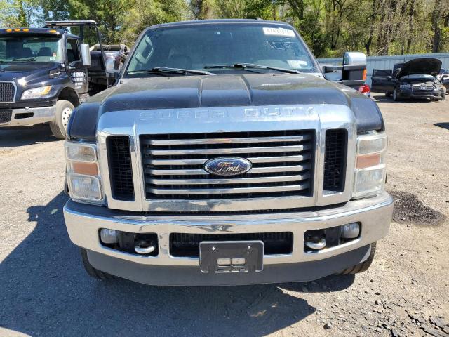 1FTWW3BR2AEB00191 - 2010 FORD F350 SUPER DUTY BLACK photo 5