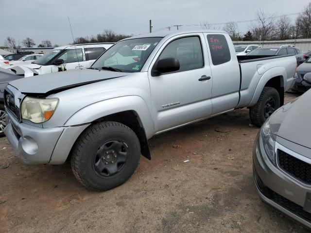 5TETU62N45Z138080 - 2005 TOYOTA TACOMA PRERUNNER ACCESS CAB SILVER photo 1