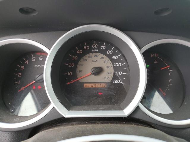 5TETU62N45Z138080 - 2005 TOYOTA TACOMA PRERUNNER ACCESS CAB SILVER photo 9