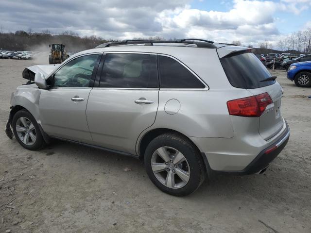 2HNYD2H62BH544245 - 2011 ACURA MDX TECHNOLOGY SILVER photo 2