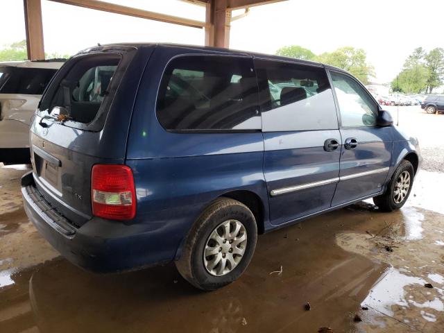 KNDUP131246513826 - 2004 KIA SEDONA EX BLUE photo 3