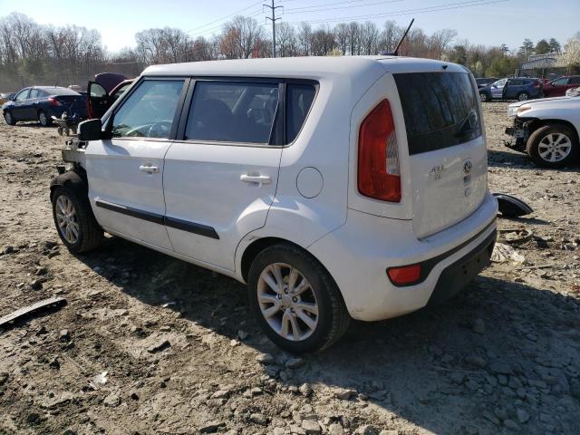KNDJT2A65D7563844 - 2013 KIA SOUL + WHITE photo 2