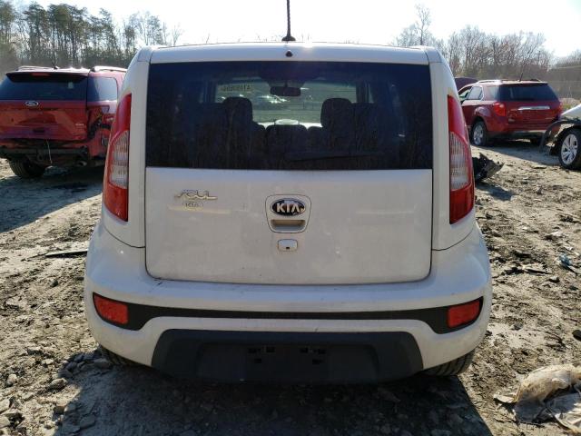 KNDJT2A65D7563844 - 2013 KIA SOUL + WHITE photo 6