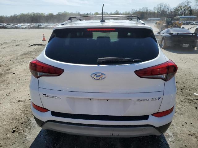 KM8J33A21HU459034 - 2017 HYUNDAI TUCSON LIMITED WHITE photo 6