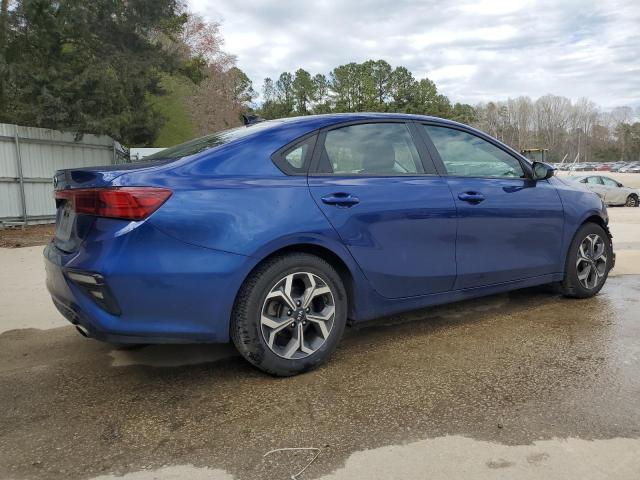 3KPF24AD9KE099764 - 2019 KIA FORTE FE BLUE photo 3