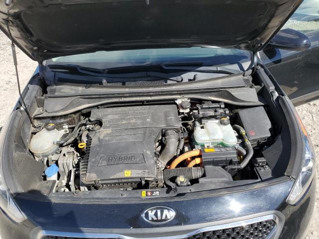 KNDCB3LC9H5039537 - 2017 KIA NIRO FE BLACK photo 12