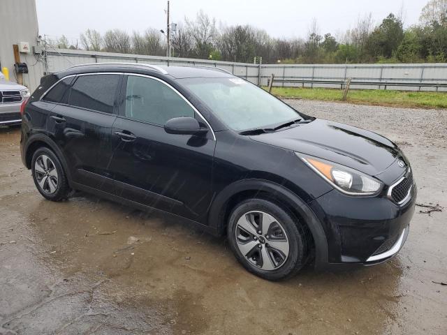 KNDCB3LC9H5039537 - 2017 KIA NIRO FE BLACK photo 4