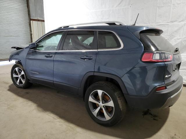 1C4PJMDX8KD379013 - 2019 JEEP CHEROKEE LIMITED BLUE photo 2