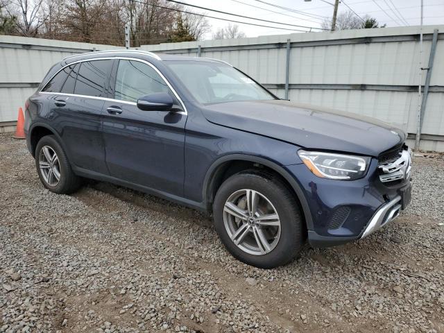 W1N0G8EB0MF913308 - 2021 MERCEDES-BENZ GLC 300 4MATIC BLUE photo 4