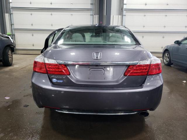 1HGCR2F81DA046739 - 2013 HONDA ACCORD EXL GRAY photo 6