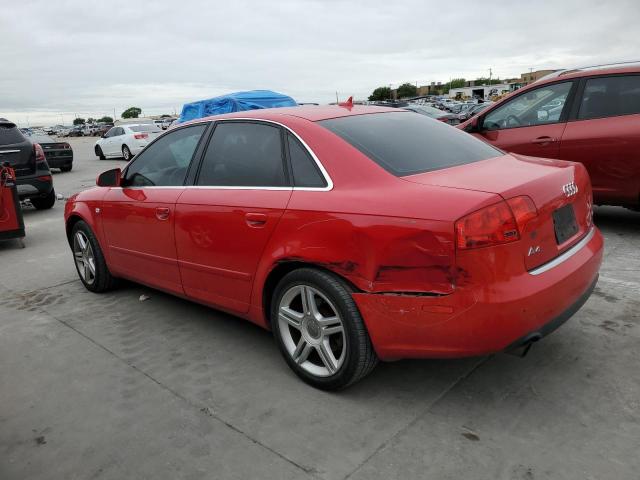 WAUAF78EX7A193660 - 2007 AUDI A4 2 RED photo 2