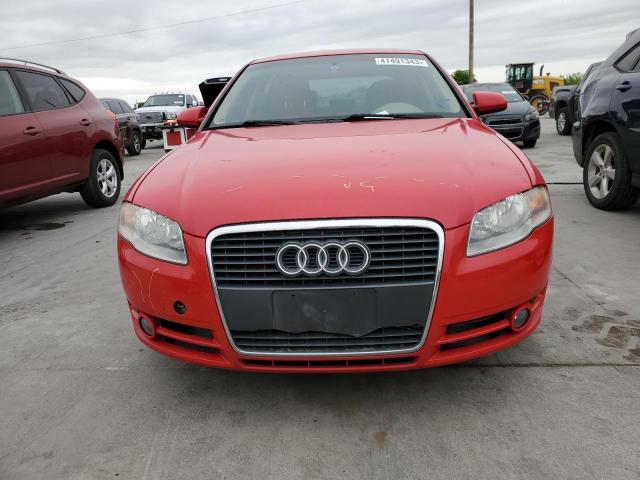 WAUAF78EX7A193660 - 2007 AUDI A4 2 RED photo 5