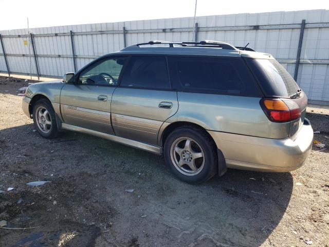 4S3BH806637657935 - 2003 SUBARU LEGACY OUTBACK H6 3.0 LL BEAN GREEN photo 2