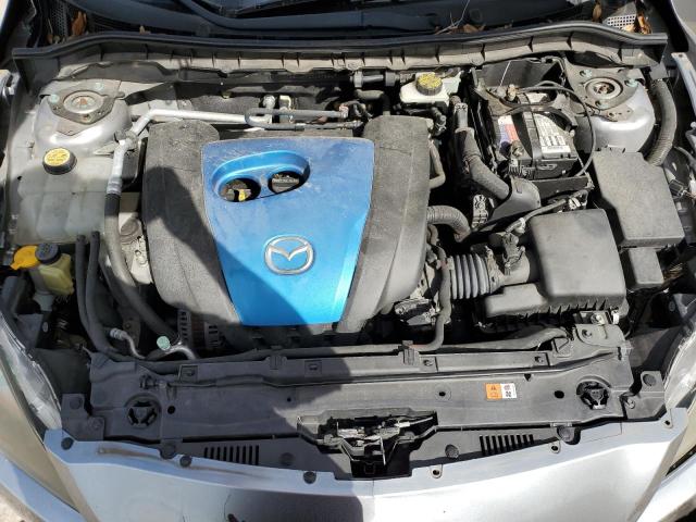 JM1BL1L76C1678247 - 2012 MAZDA 3 I SILVER photo 11