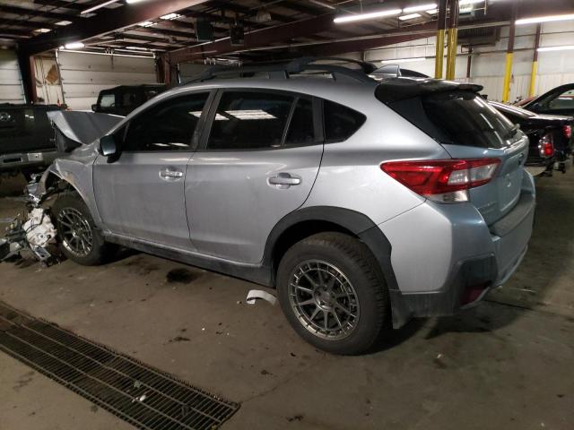 JF2GTADC2JH294912 - 2018 SUBARU CROSSTREK PREMIUM SILVER photo 2