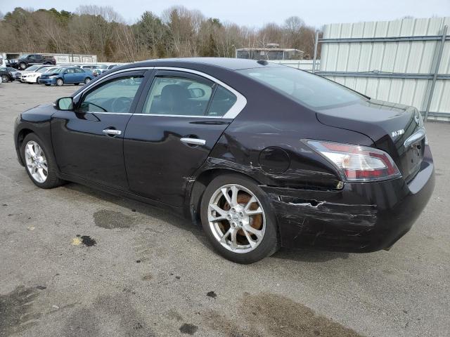 1N4AA5AP3CC808412 - 2012 NISSAN MAXIMA S BLACK photo 2