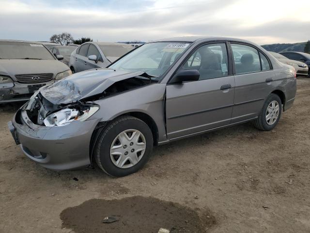 2HGES16305H583102 - 2005 HONDA CIVIC DX VP GRAY photo 1
