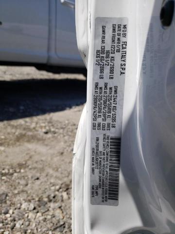 ZFBERFAB3J6K91772 - 2018 RAM PROMASTER 白色 照片 12