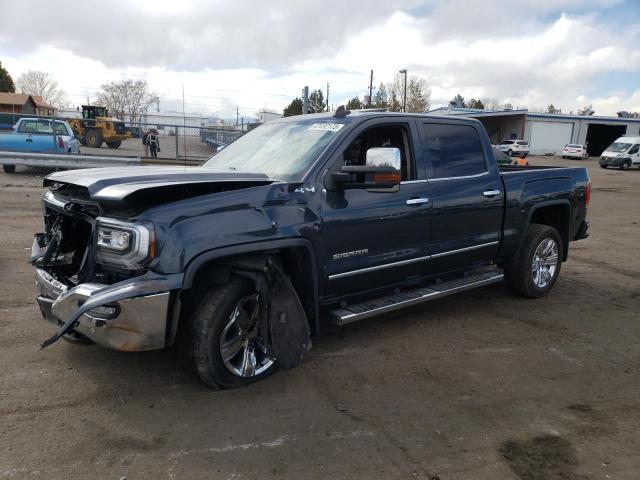 3GTU2NEC4JG263519 - 2018 GMC SIERRA K1500 SLT BLUE photo 1