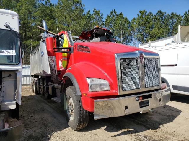 1NKZLP0X5JJ223813 - 2018 KENWORTH CONSTRUCTI T880 RED photo 1