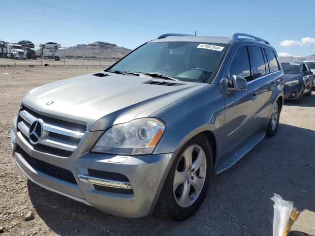 4JGBF7BE1CA774289 - 2012 MERCEDES-BENZ GL 450 4MATIC GRAY photo 1