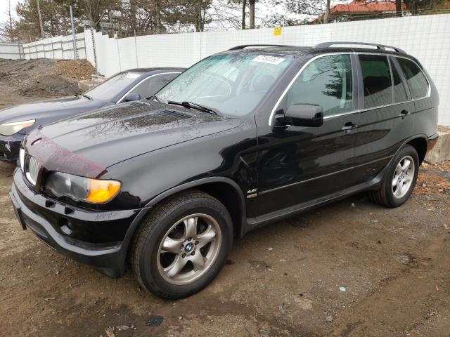 WBAFB33531LH27307 - 2001 BMW X5 4.4I BLACK photo 1