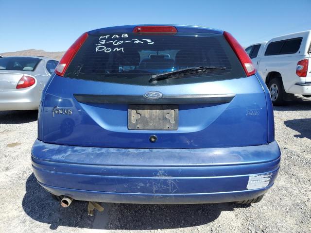 3FAFP31323R112101 - 2003 FORD FOCUS ZX3 BLUE photo 6