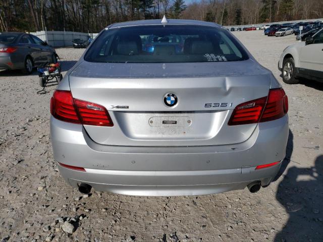 WBAFU7C56DDU67112 - 2013 BMW 535 XI SILVER photo 6