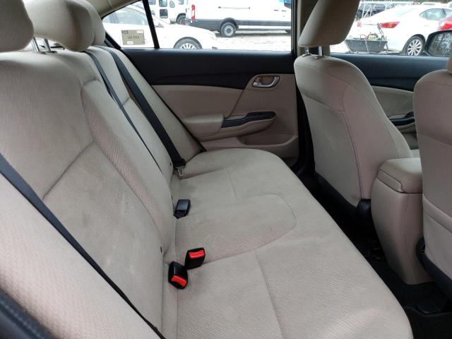 2HGFB2F53DH525849 - 2013 HONDA CIVIC LX BROWN photo 10