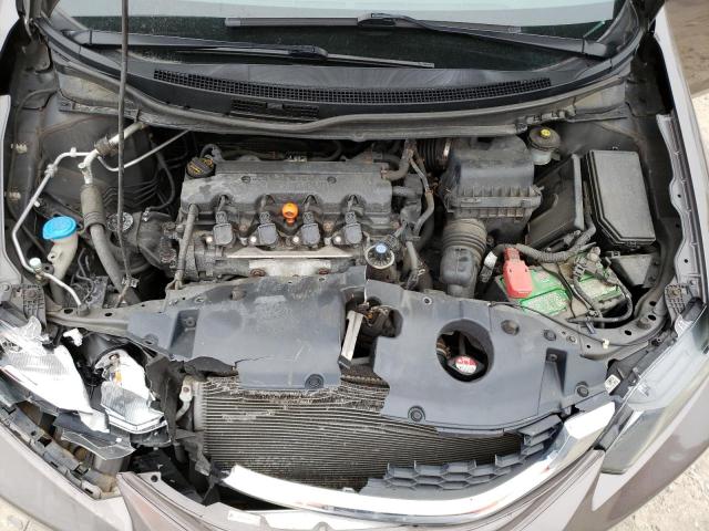 2HGFB2F53DH525849 - 2013 HONDA CIVIC LX BROWN photo 11