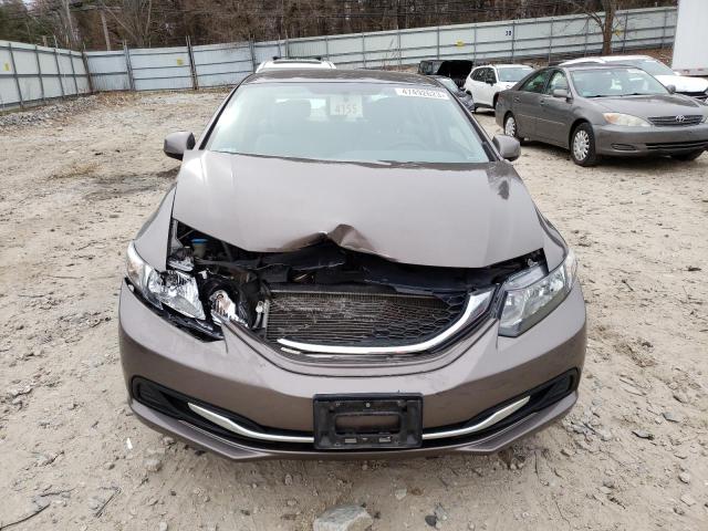 2HGFB2F53DH525849 - 2013 HONDA CIVIC LX BROWN photo 5