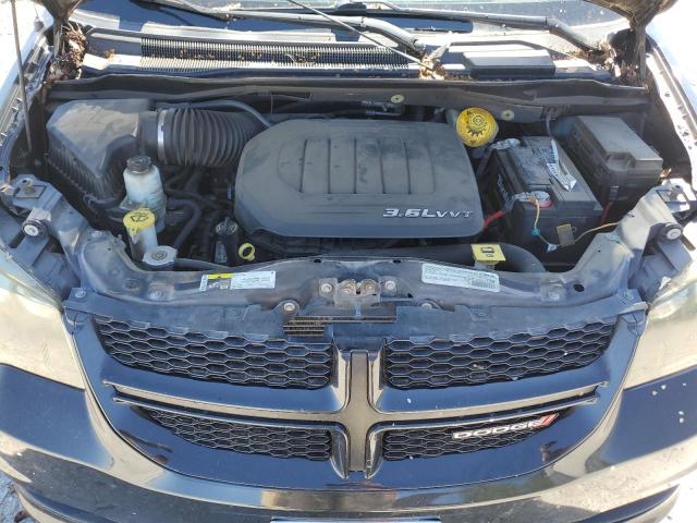 2C4RDGBG1FR513139 - 2015 DODGE GRAND CARA SE BLACK photo 12