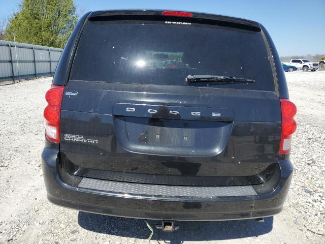 2C4RDGBG1FR513139 - 2015 DODGE GRAND CARA SE BLACK photo 6