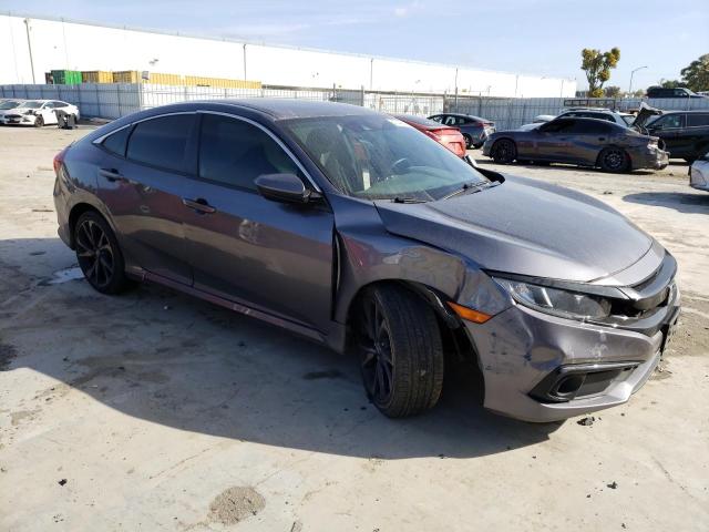 2HGFC2F8XMH521045 - 2021 HONDA CIVIC SPORT 灰色 照片 4