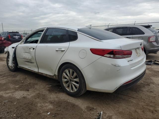 5XXGT4L30HG124055 - 2017 KIA OPTIMA LX WHITE photo 2