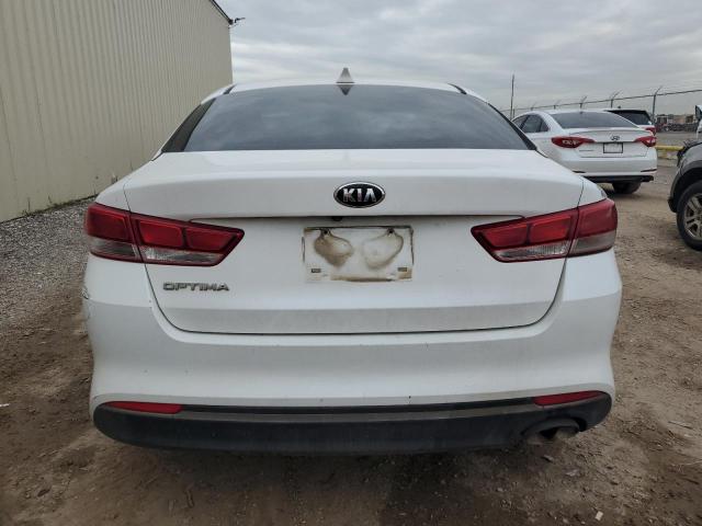 5XXGT4L30HG124055 - 2017 KIA OPTIMA LX WHITE photo 6