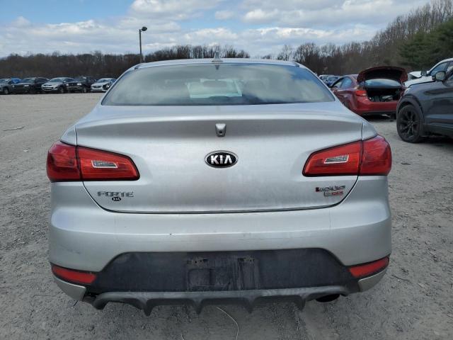 KNAFZ6A3XE5240899 - 2014 KIA FORTE SX SILVER photo 6