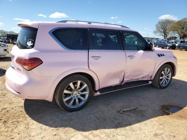 JN8AZ2NE4D9060783 - 2013 INFINITI QX56 PINK photo 3