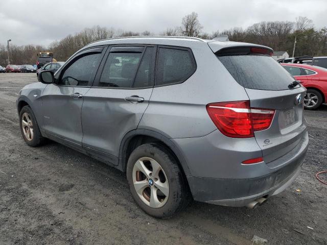 5UXWX5C51BL700006 - 2011 BMW X3 XDRIVE28I GRAY photo 2