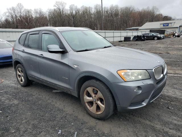 5UXWX5C51BL700006 - 2011 BMW X3 XDRIVE28I GRAY photo 4